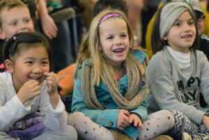 Grady Galbraith and other cast members perform The Paper Bag Princess and Other Munsch Magic at the Shawnessy Library in Calgary on Saturday, Nov. 14, 2015. (Photo by Rob Galbraith/Little Guy Media)