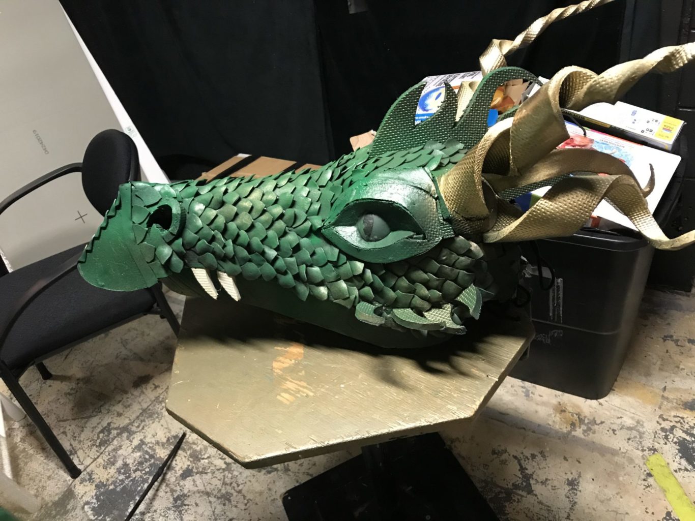 A Blog About a Dragon (Or, How to Build a Giant Dragon Puppet in 858 Easy Steps) CYPT